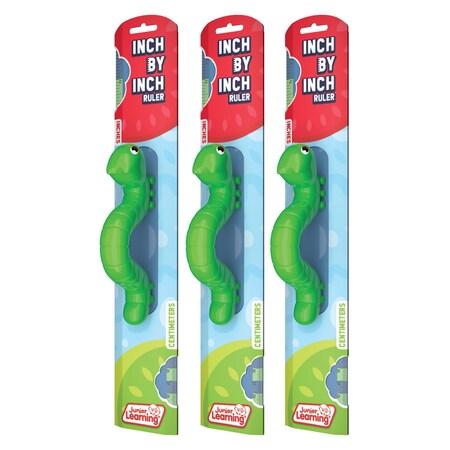Junior Learning Inch by'' Ruler, 3PK JL720